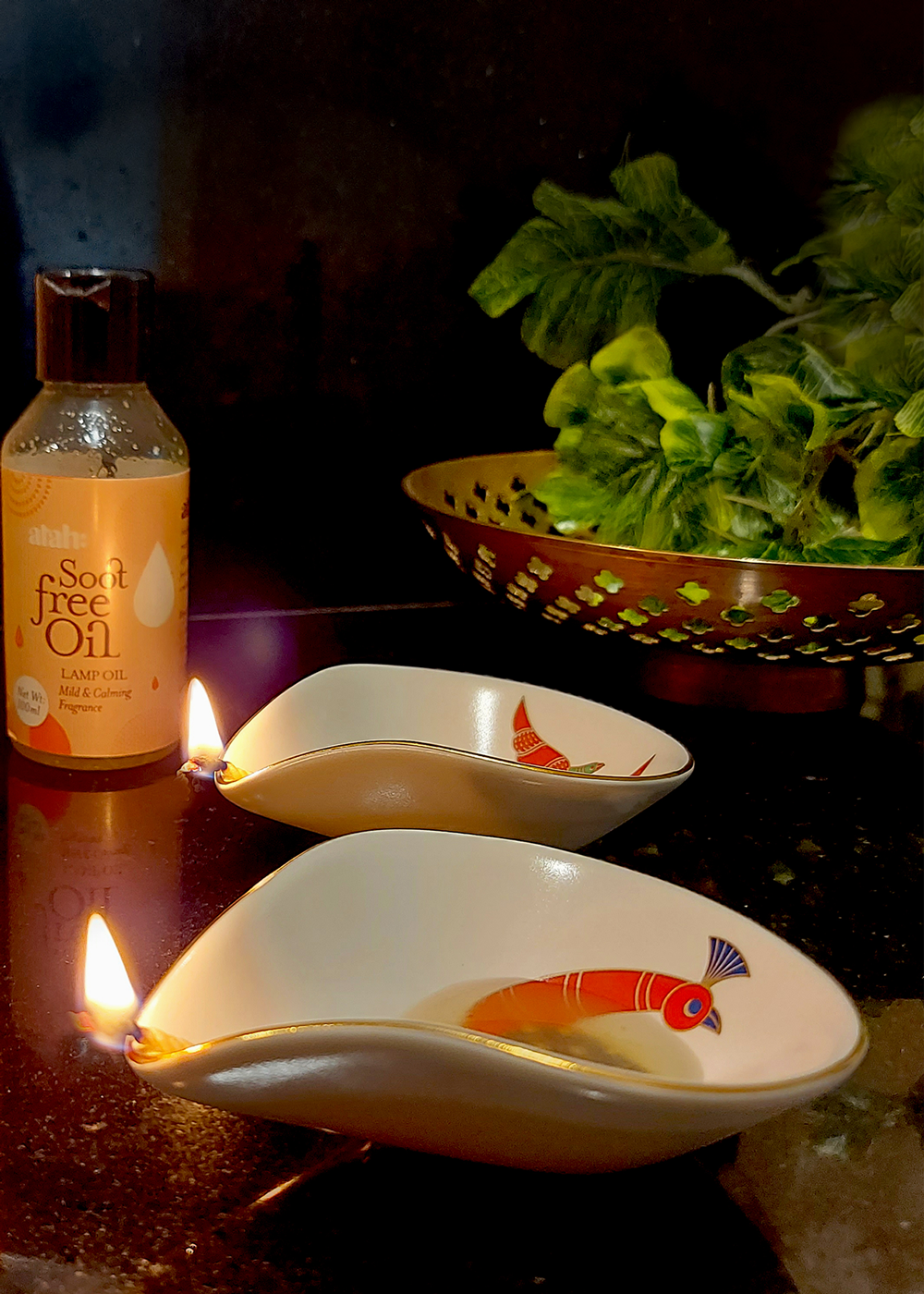 decorative diyas for diwali
