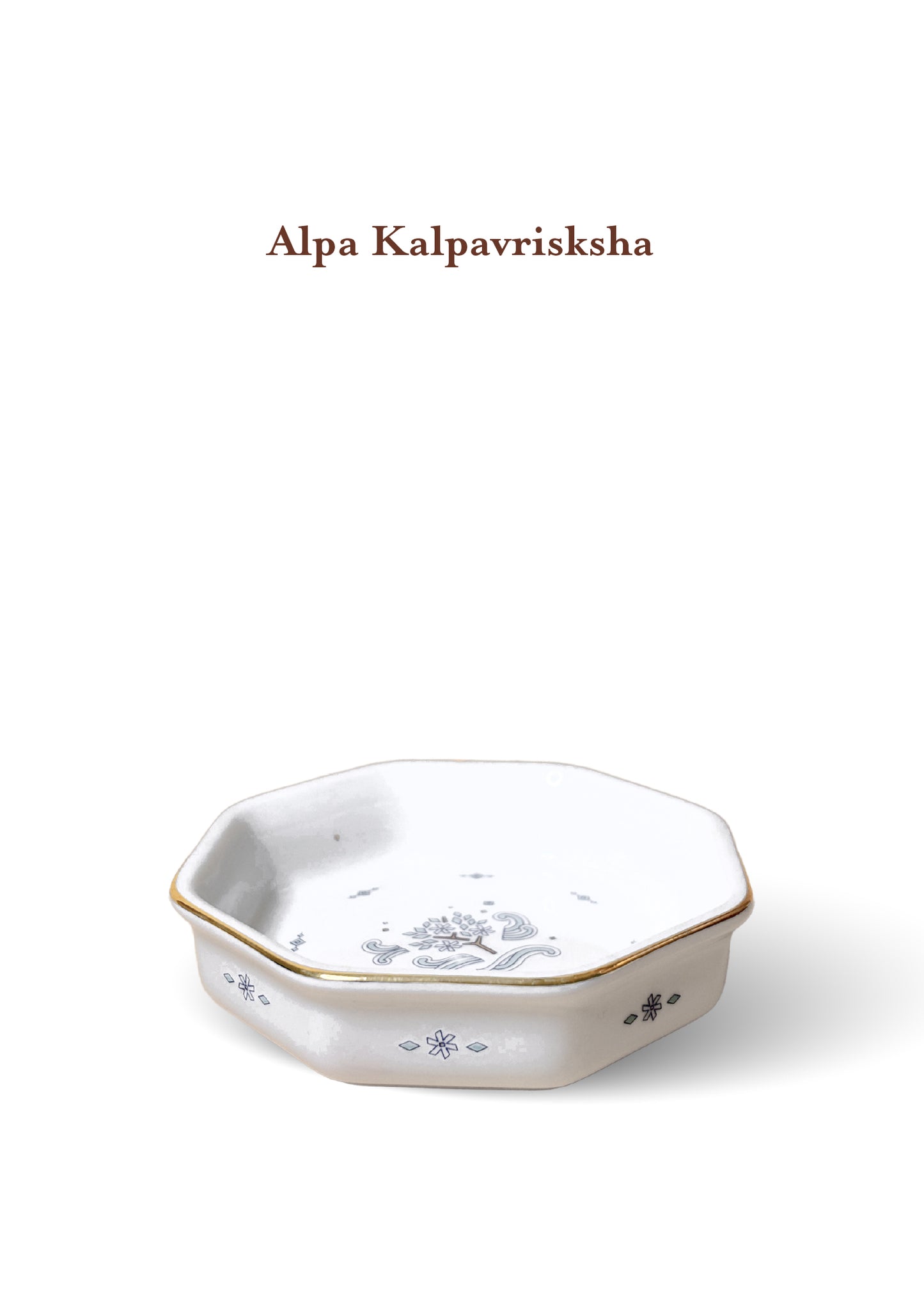 Manthan Alpa Porcelain Small Plate