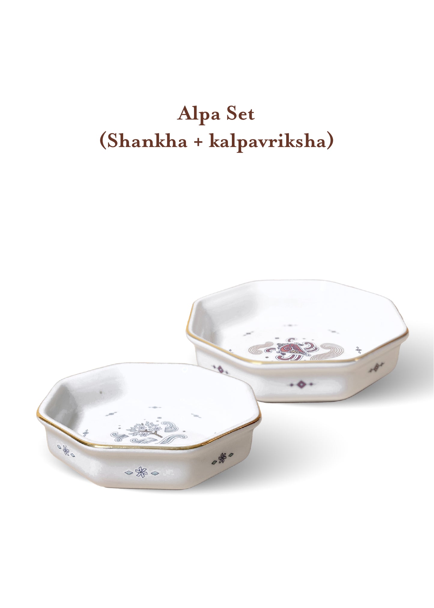 Manthan Alpa Porcelain Small Plate