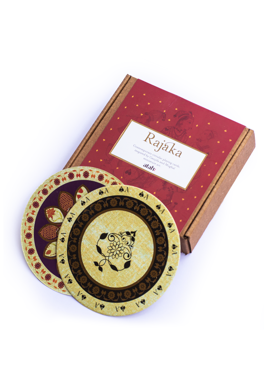 Ganjifa inspired playing cards